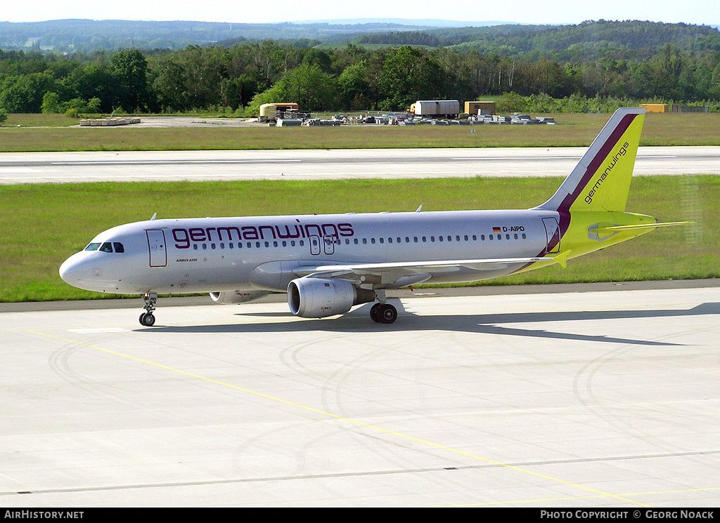 Aircraft Photo of D-AIPD | Airbus A320-211 | Germanwings | AirHistory.net #171249