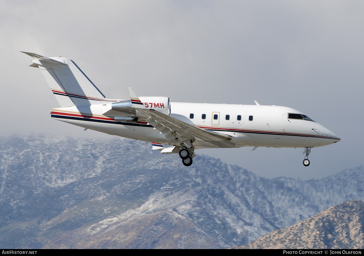 Aircraft Photo of N57MH | Canadair Challenger 601 (CL-600-2A12) | AirHistory.net #171265