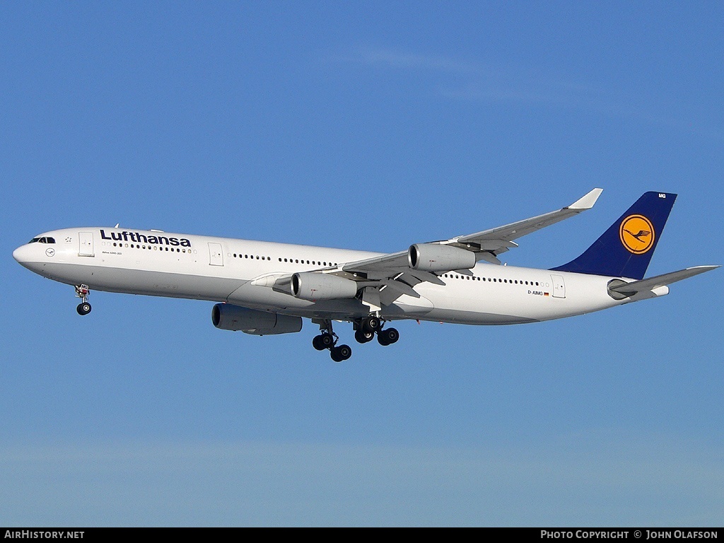 Aircraft Photo of D-AIMG | Airbus A340-311 | Lufthansa | AirHistory.net #171268
