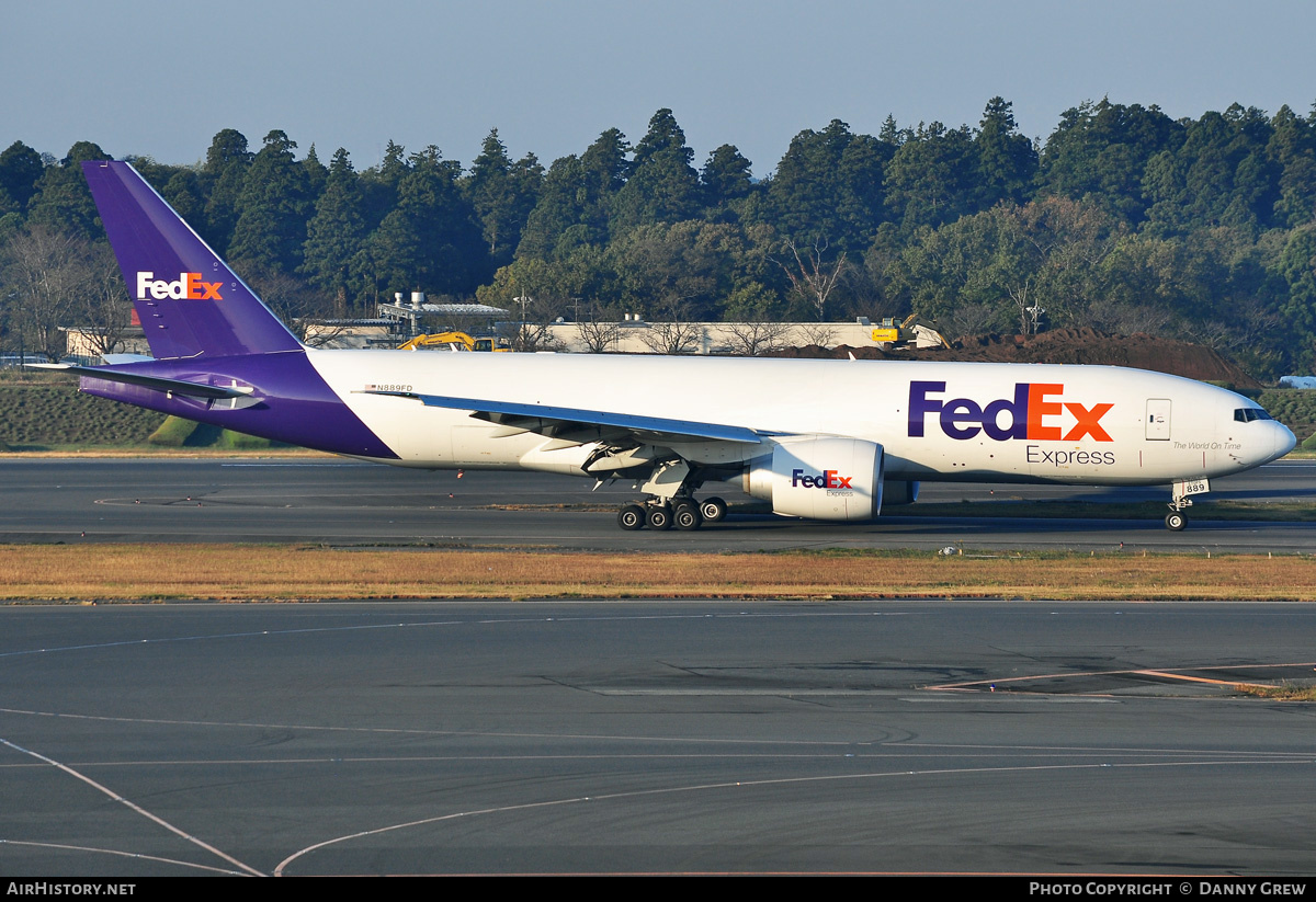 Aircraft Photo of N889FD | Boeing 777-FS2 | FedEx Express - Federal Express | AirHistory.net #171288