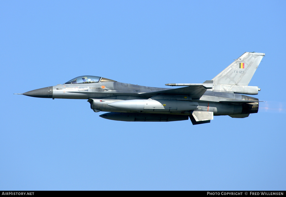 Aircraft Photo of FA-123 | General Dynamics F-16AM Fighting Falcon | Belgium - Air Force | AirHistory.net #171301
