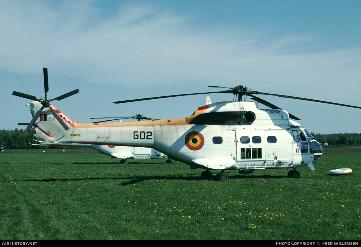 Aircraft Photo of G02 | Aerospatiale SA-330L Puma | Belgium - Gendarmerie/Rijkswacht | AirHistory.net #171305