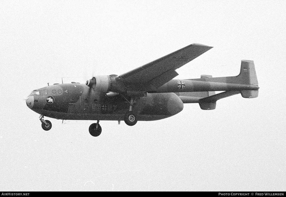 Aircraft Photo of 5307 | Nord 2501D Noratlas | Germany - Air Force | AirHistory.net #171312