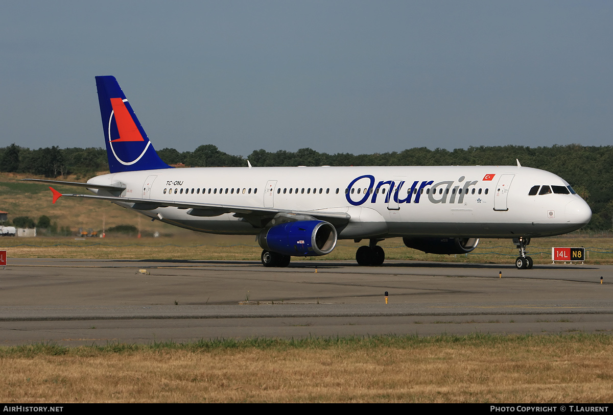 Aircraft Photo of TC-ONJ | Airbus A321-131 | Onur Air | AirHistory.net #171320