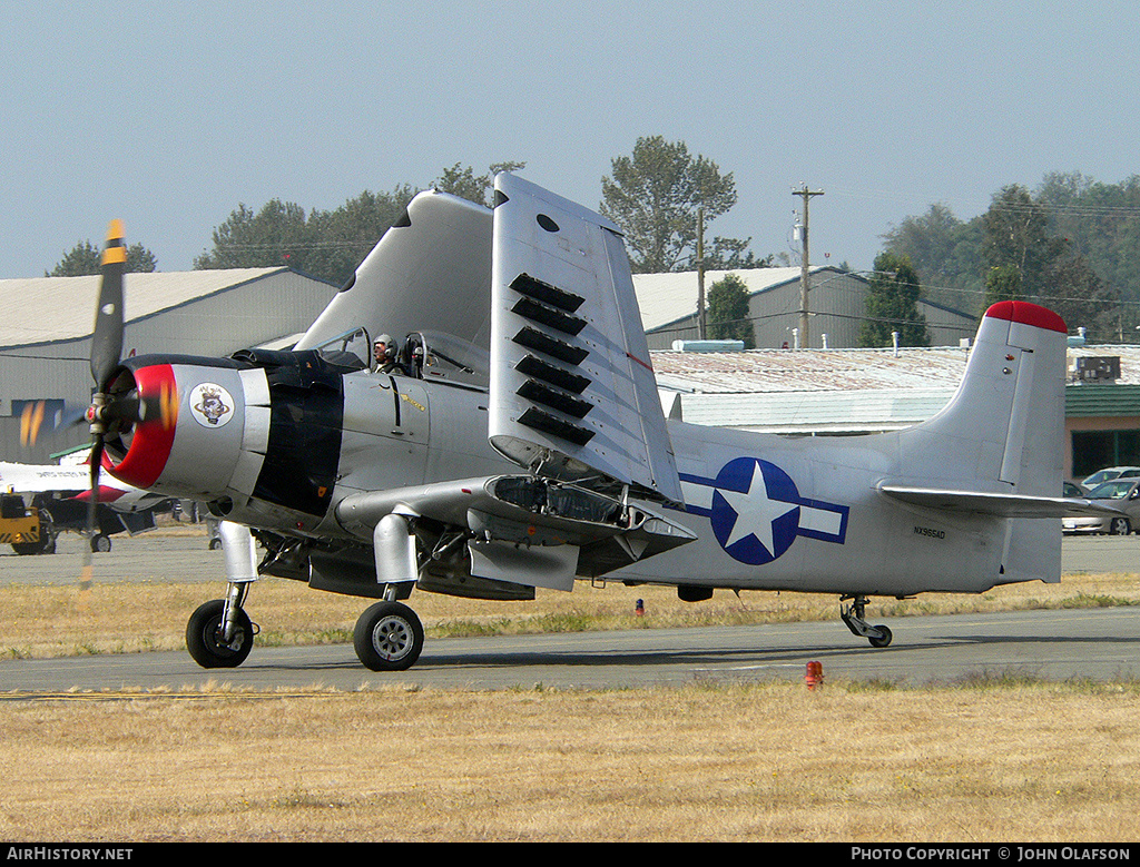 Aircraft Photo of N965AD / NX965AD | Douglas A-1D Skyraider (AD-4NA) | USA - Navy | AirHistory.net #171325