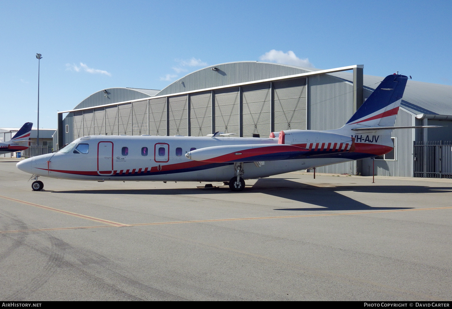 Aircraft Photo of VH-AJV | Israel Aircraft Industries IAI-1124 Westwind 1 | Pel-Air Aviation | AirHistory.net #171348