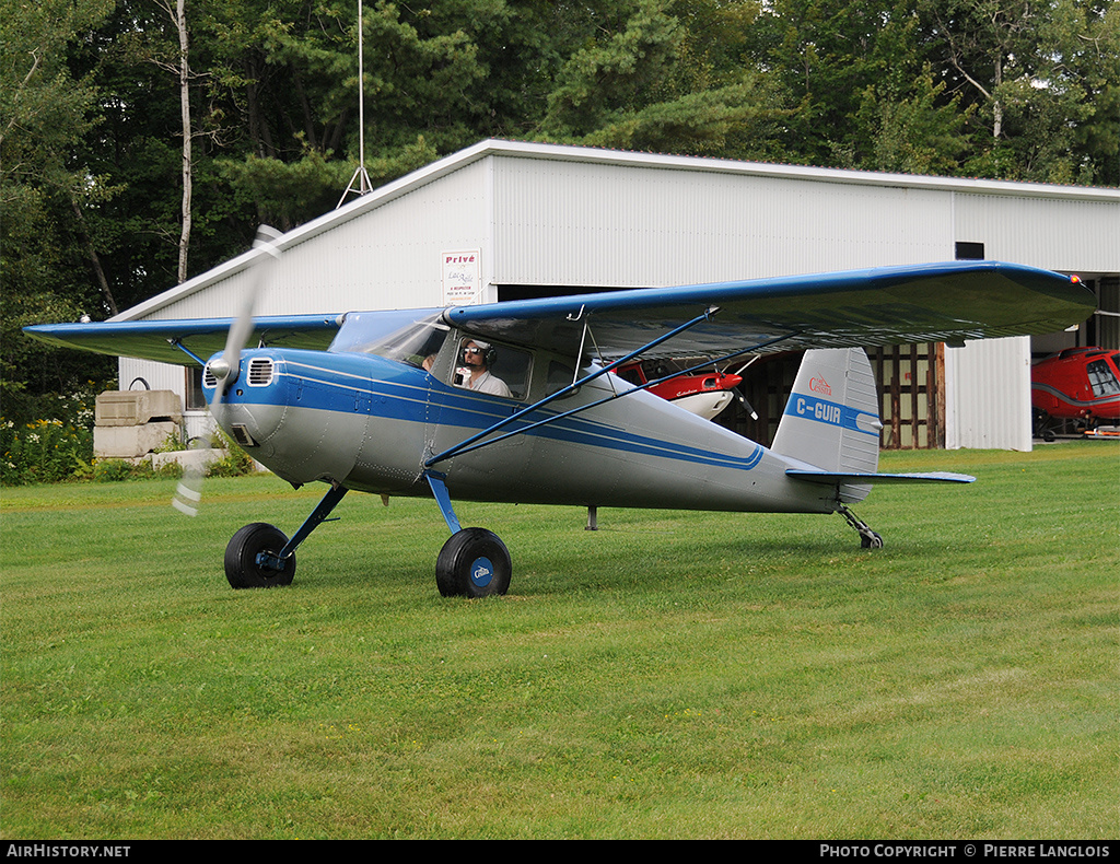 Aircraft Photo of C-GUIR | Cessna 140 | AirHistory.net #171365
