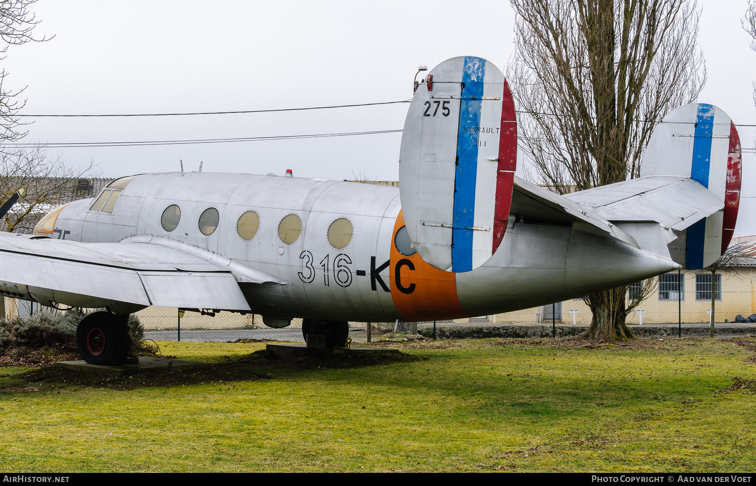 Aircraft Photo of 275 | Dassault MD-311 Flamant | France - Air Force | AirHistory.net #171373