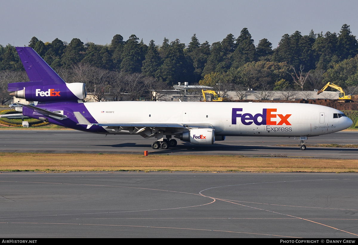 Aircraft Photo of N608FE | McDonnell Douglas MD-11F | FedEx Express | AirHistory.net #171379