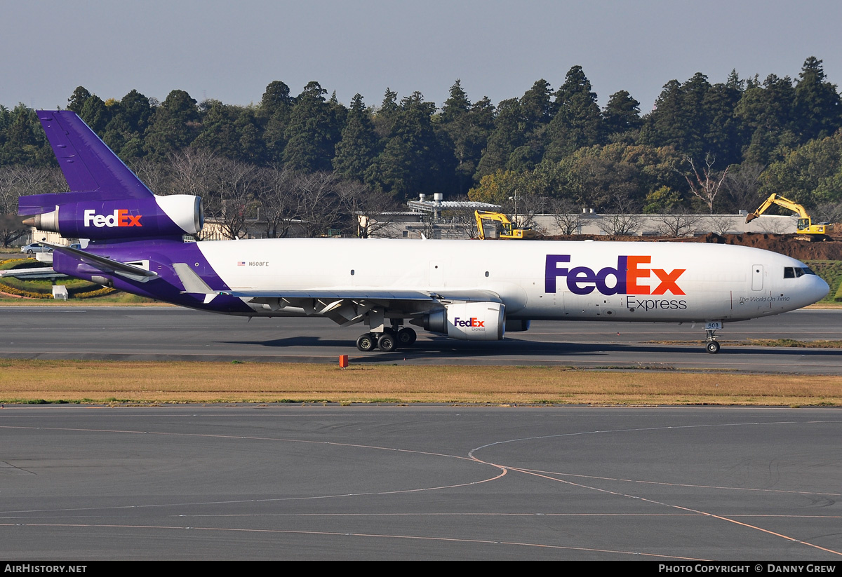 Aircraft Photo of N608FE | McDonnell Douglas MD-11F | FedEx Express - Federal Express | AirHistory.net #171379
