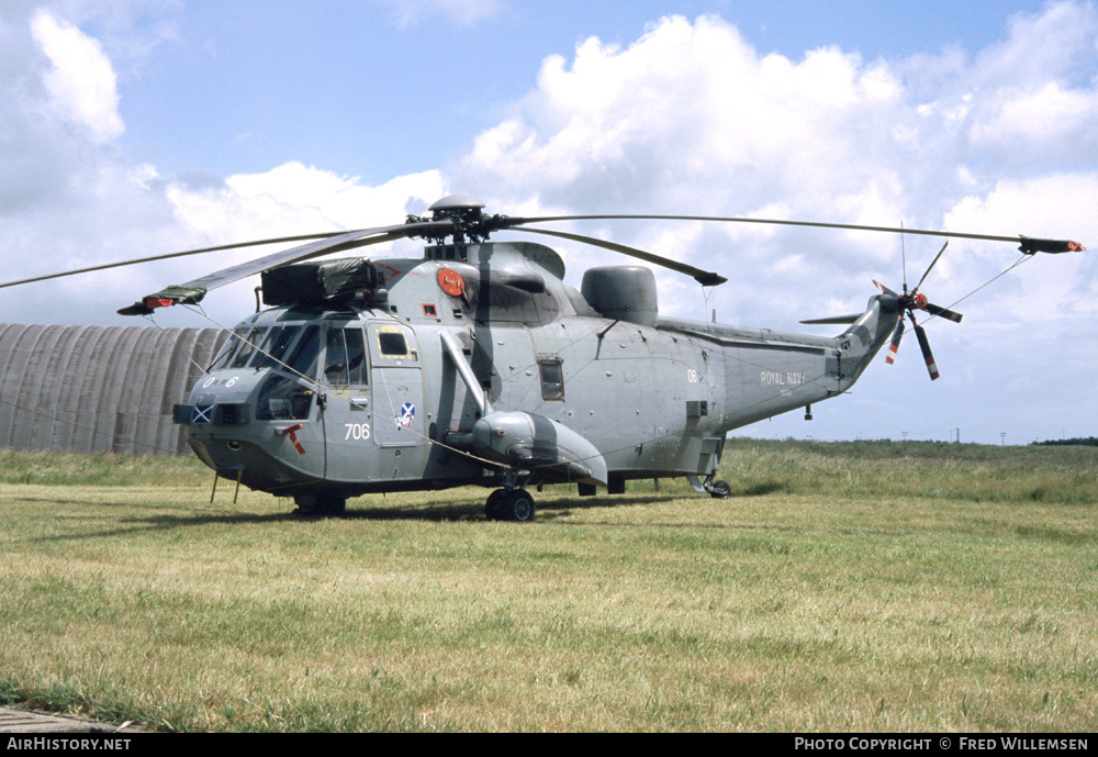 Aircraft Photo of XV703 | Westland WS-61 Sea King HAS6 | UK - Navy | AirHistory.net #171403