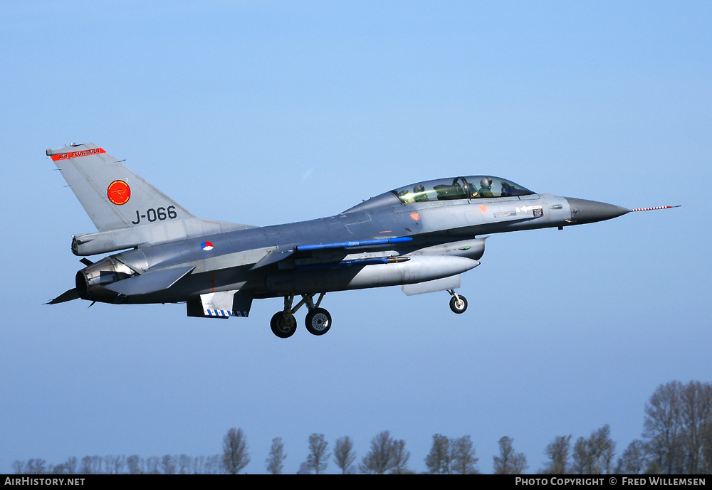 Aircraft Photo of J-066 | General Dynamics F-16BM Fighting Falcon | Netherlands - Air Force | AirHistory.net #171406