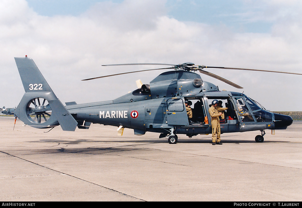 Aircraft Photo of 322 | Aerospatiale SA-365F-1 Dauphin 2 | France - Navy | AirHistory.net #171411