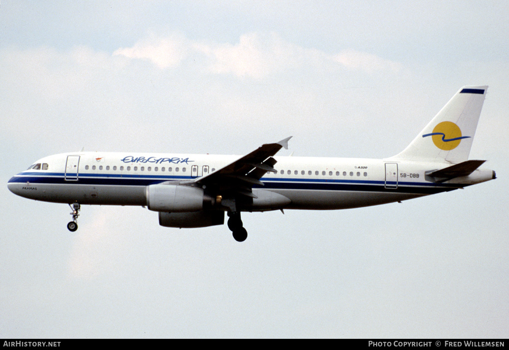 Aircraft Photo of 5B-DBB | Airbus A320-214 | Eurocypria Airlines | AirHistory.net #171418