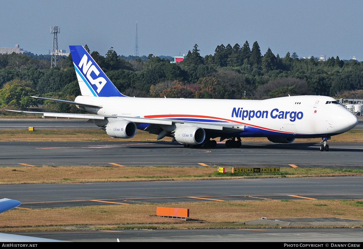 Aircraft Photo of JA13KZ | Boeing 747-8KZF/SCD | Nippon Cargo Airlines - NCA | AirHistory.net #171429