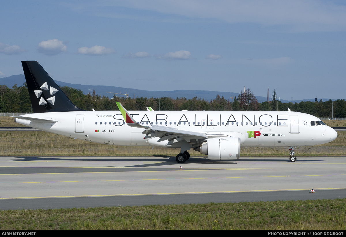 Aircraft Photo of CS-TVF | Airbus A320-251N | TAP Air Portugal | AirHistory.net #171431