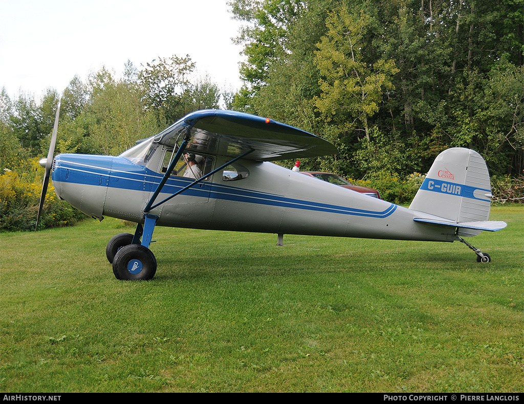 Aircraft Photo of C-GUIR | Cessna 140 | AirHistory.net #171448