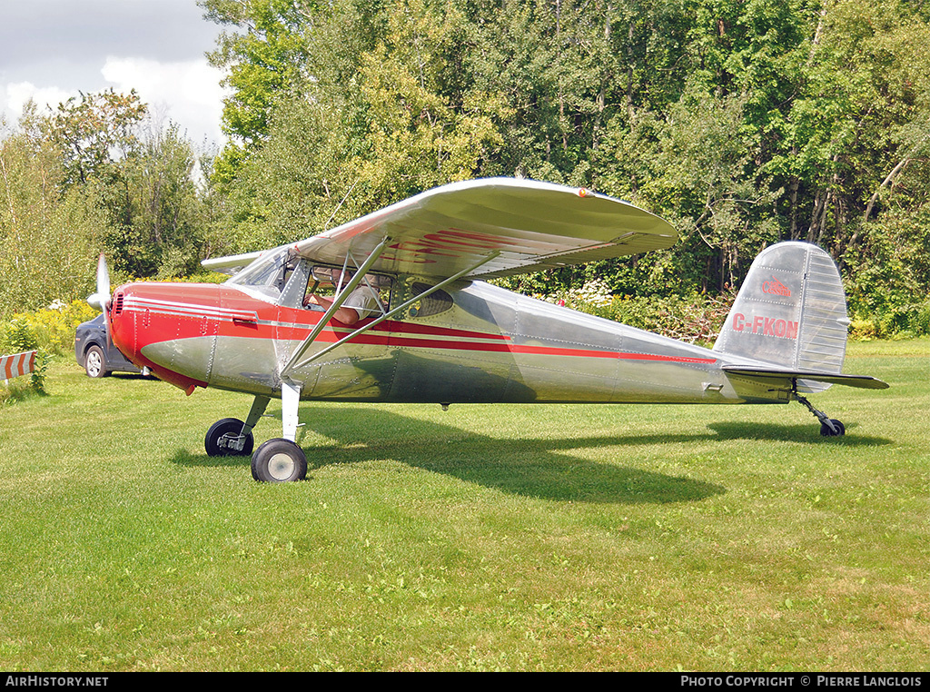 Aircraft Photo of C-FKON | Cessna 140X | AirHistory.net #171453