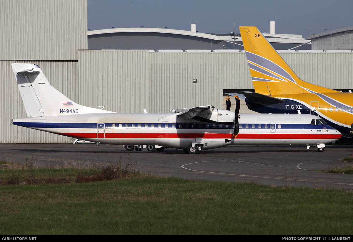 Aircraft Photo of N494AE | ATR ATR-72-500 (ATR-72-212A) | American Eagle | AirHistory.net #171462