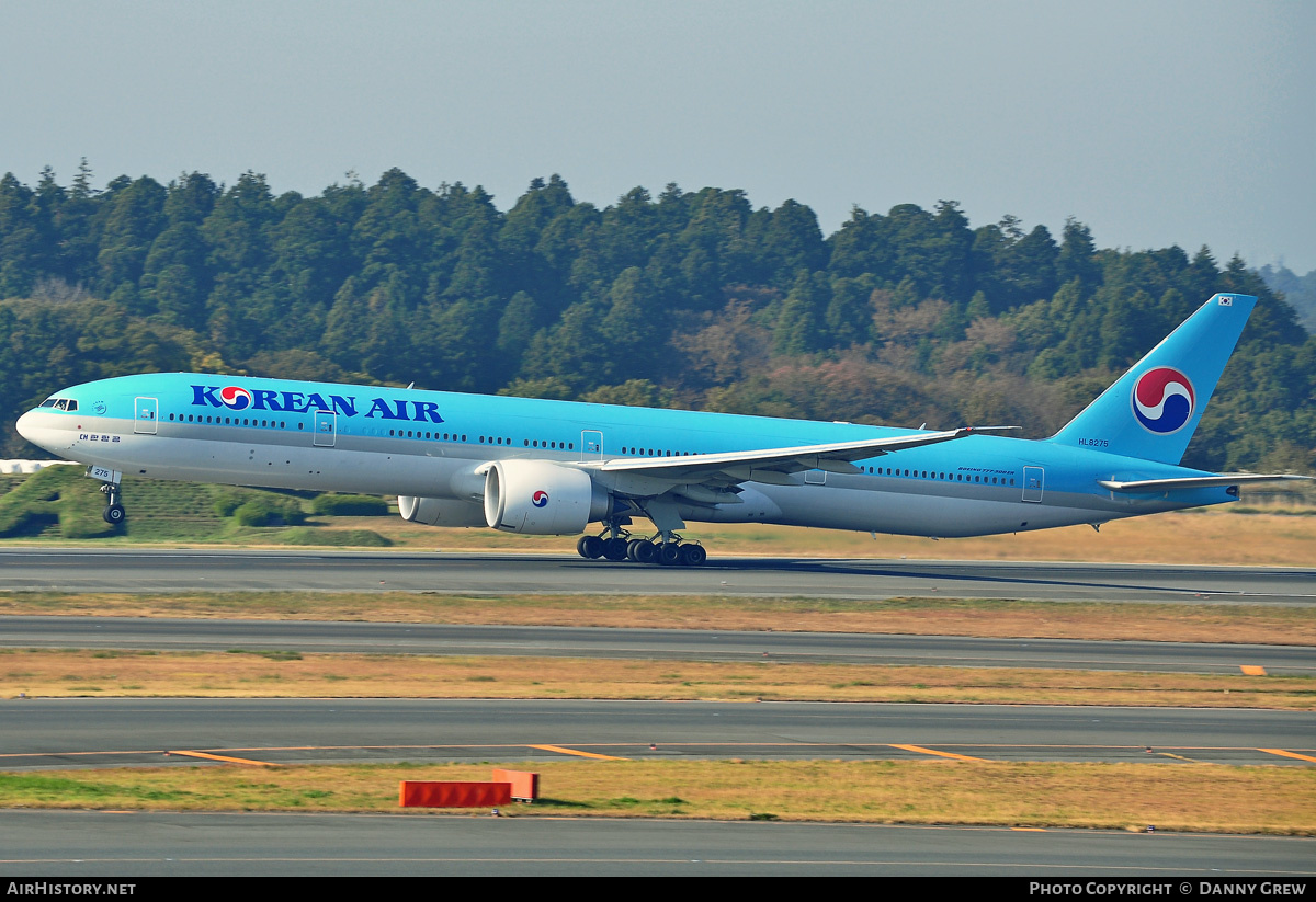 Aircraft Photo of HL8275 | Boeing 777-3B5/ER | Korean Air | AirHistory.net #171468