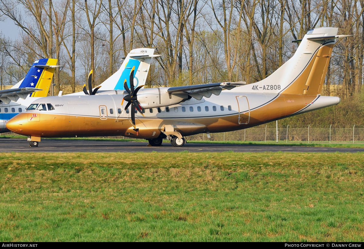 Aircraft Photo of 4K-AZ808 | ATR ATR-42-500 | Silk Way Business Aviation | AirHistory.net #171469