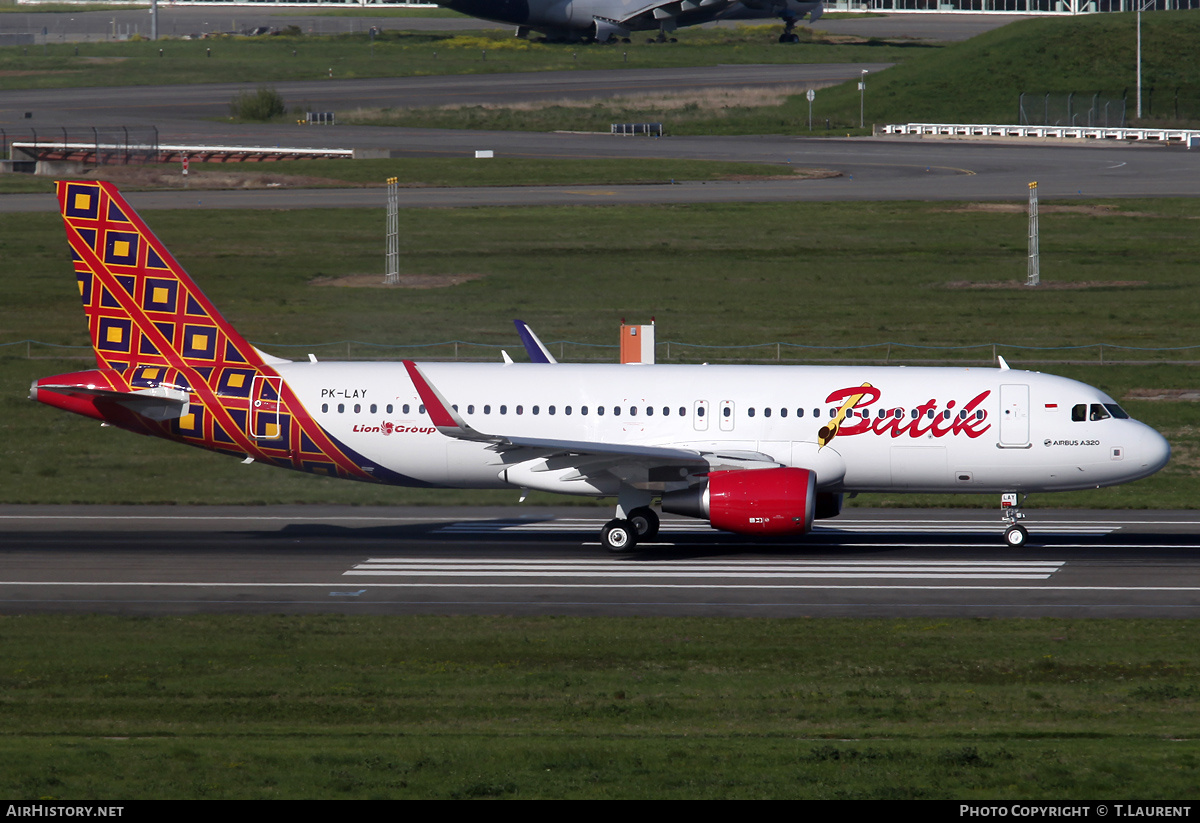 Aircraft Photo of PK-LAY | Airbus A320-214 | Batik Air | AirHistory.net #171479