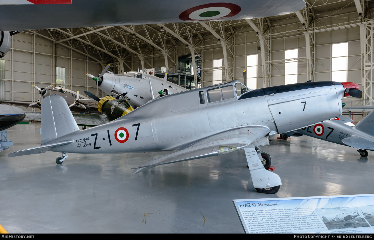 Aircraft Photo of MM53286 | Fiat G-46-4A | Italy - Air Force | AirHistory.net #171518