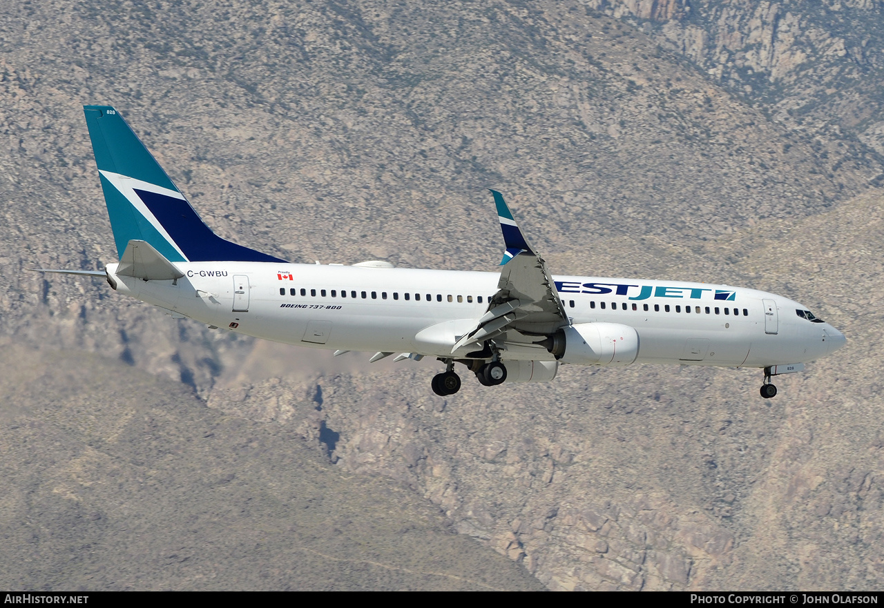 Aircraft Photo of C-GWBU | Boeing 737-8CT | WestJet | AirHistory.net #171532