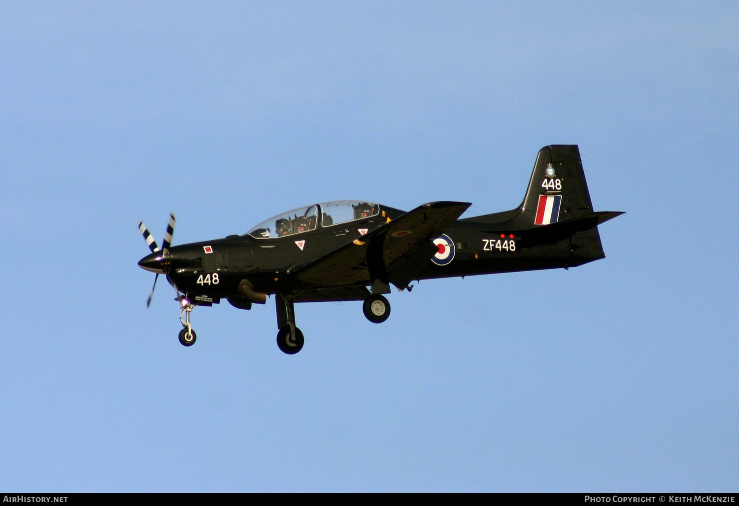 Aircraft Photo of ZF448 | Short S-312 Tucano T1 | UK - Air Force | AirHistory.net #171538