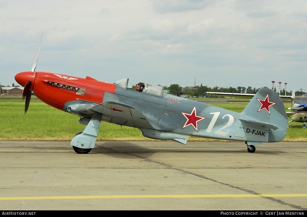 Aircraft Photo of D-FJAK / 12 white | Yakovlev Yak-3UA | Soviet Union - Air Force | AirHistory.net #171542