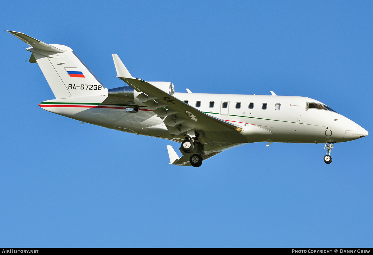 Aircraft Photo of RA-67238 | Bombardier Challenger 605 (CL-600-2B16) | AirHistory.net #171559
