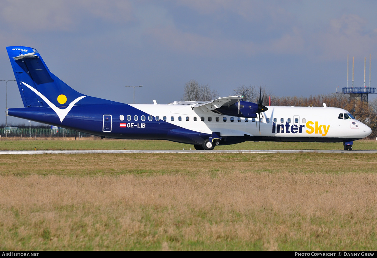 Aircraft Photo of OE-LIB | ATR ATR-72-600 (ATR-72-212A) | InterSky | AirHistory.net #171564