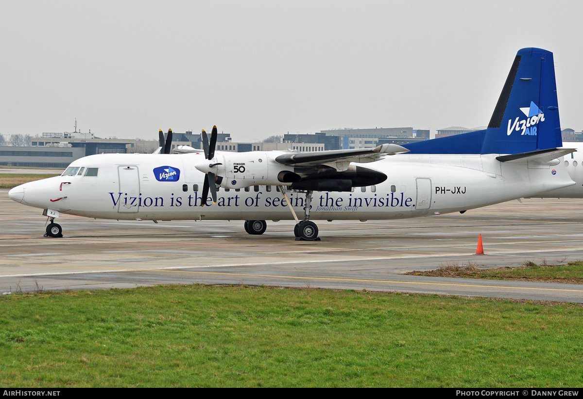 Aircraft Photo of PH-JXJ | Fokker 50 | Vizion Air | AirHistory.net #171566