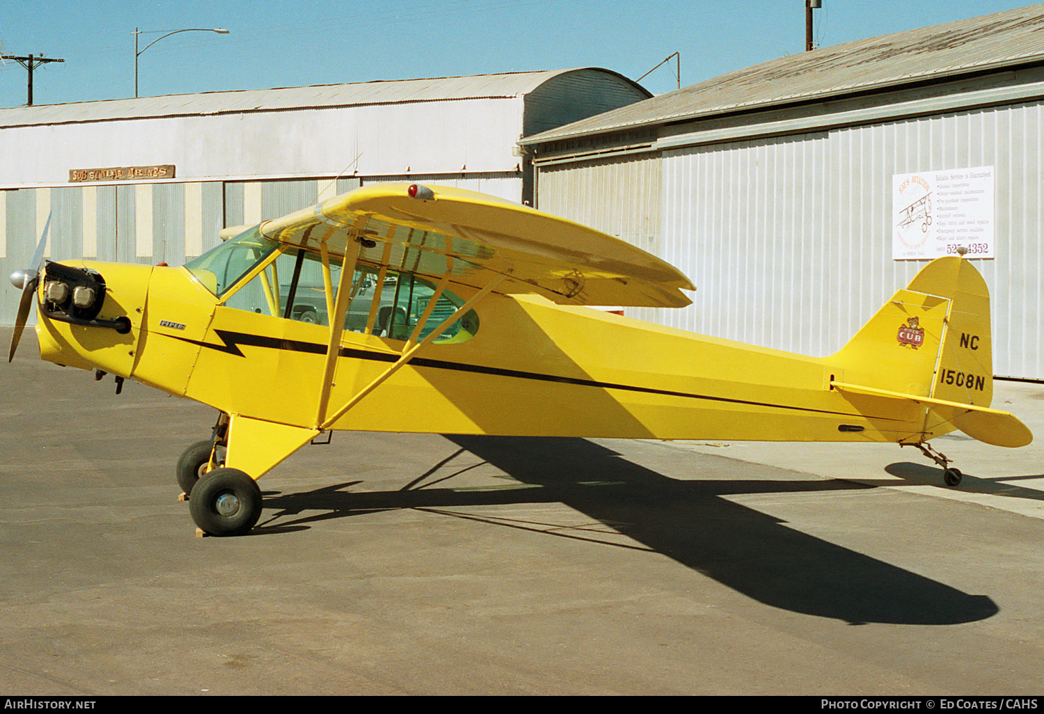 Aircraft Photo of N1508N / NC1508N | Piper J-3C-65 Cub | AirHistory.net #171572