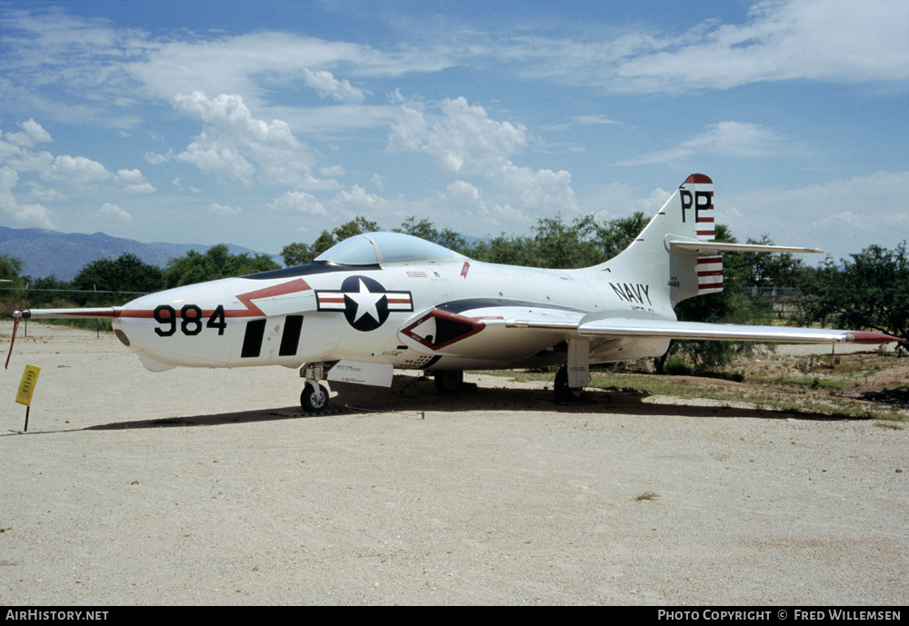 Aircraft Photo of 144426 | Grumman F9F-8P Cougar | USA - Navy | AirHistory.net #171591