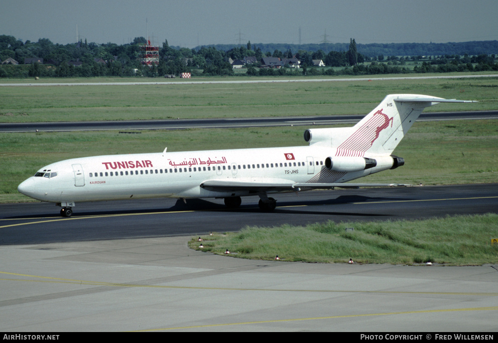 Aircraft Photo of TS-JHS | Boeing 727-2H3/Adv | Tunisair | AirHistory.net #171592