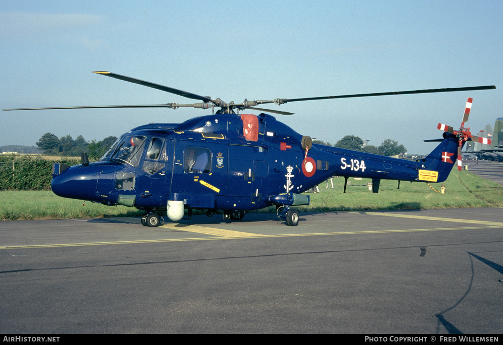 Aircraft Photo of S-134 | Westland WG-13 Lynx Mk80 | Denmark - Navy | AirHistory.net #171602