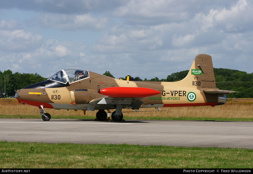 Aircraft Photo of G-VPER / 1130 | BAC 167 Strikemaster Mk80A | Saudi Arabia - Air Force | AirHistory.net #171610