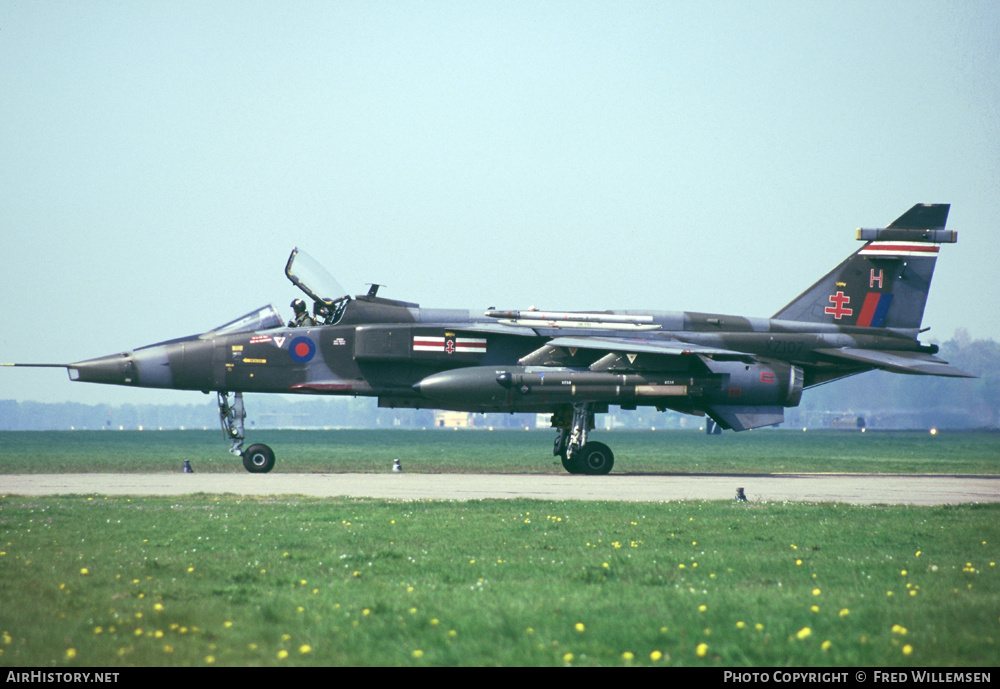Aircraft Photo of XZ107 | Sepecat Jaguar GR1 | UK - Air Force | AirHistory.net #171611