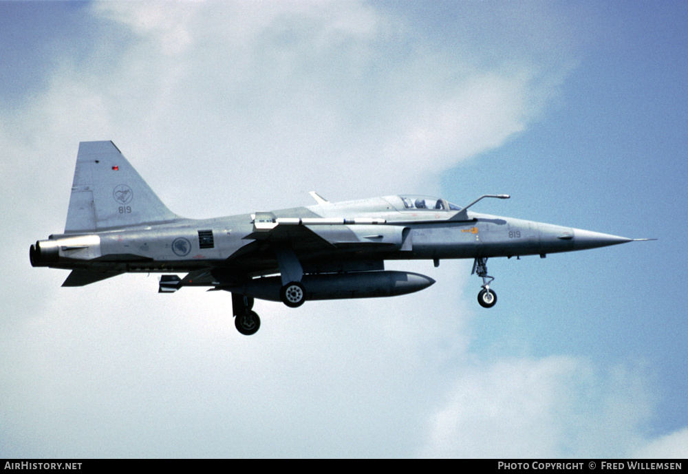 Aircraft Photo of 819 | Northrop F-5S Tiger II | Singapore - Air Force | AirHistory.net #171623