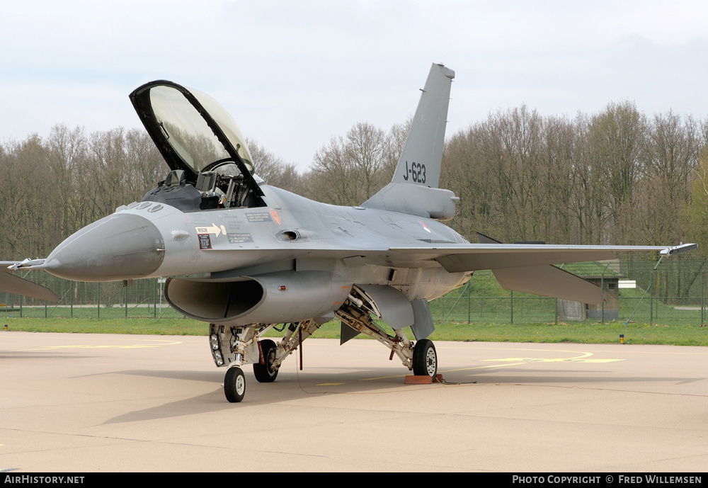 Aircraft Photo of J-623 | General Dynamics F-16AM Fighting Falcon | Netherlands - Air Force | AirHistory.net #171627