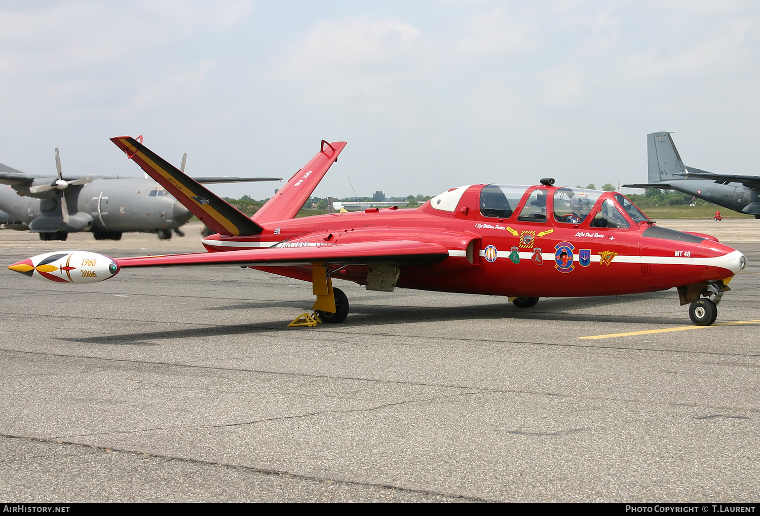Aircraft Photo of MT48 | Fouga CM-170R Magister | Belgium - Air Force | AirHistory.net #171633