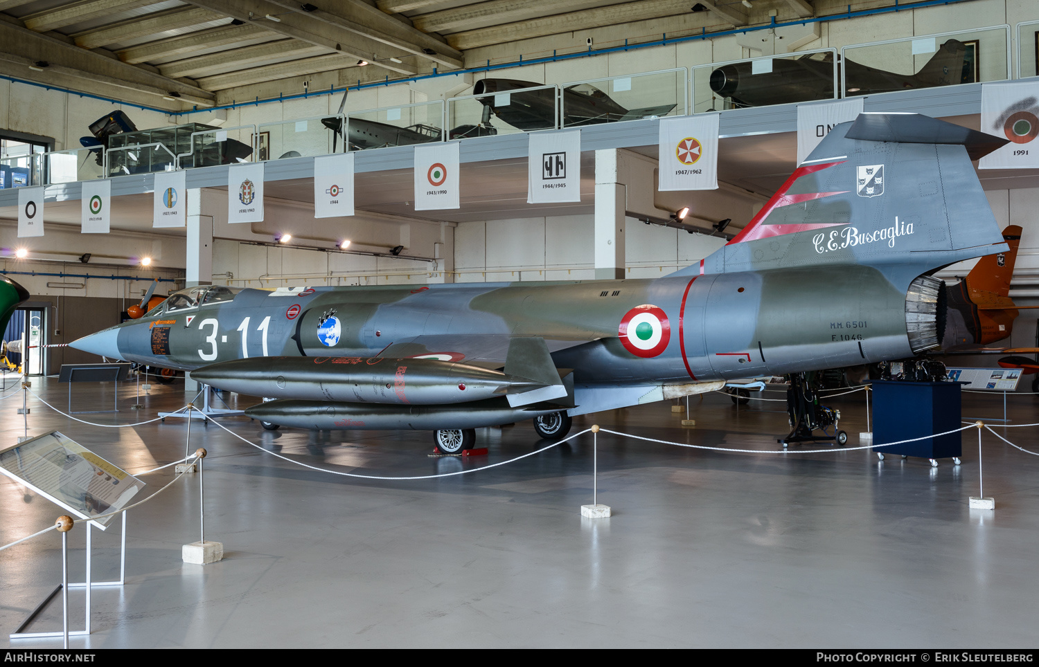 Aircraft Photo of MM6501 | Lockheed F-104G Starfighter | Italy - Air Force | AirHistory.net #171649