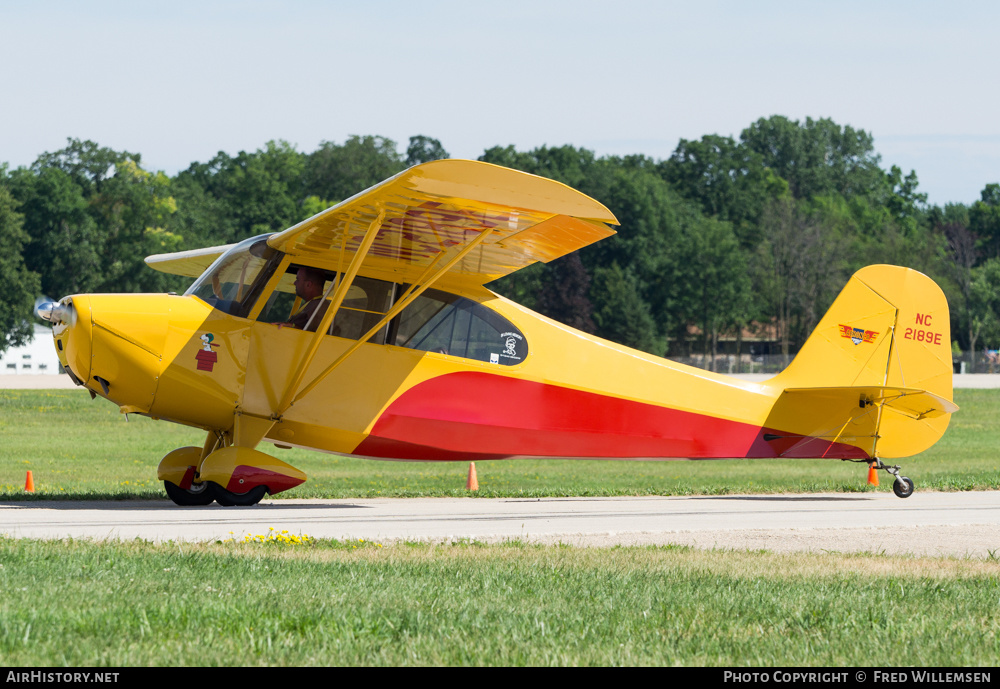 Aircraft Photo of N2189E / NC2189E | Aeronca 7AC Champion | AirHistory.net #171656