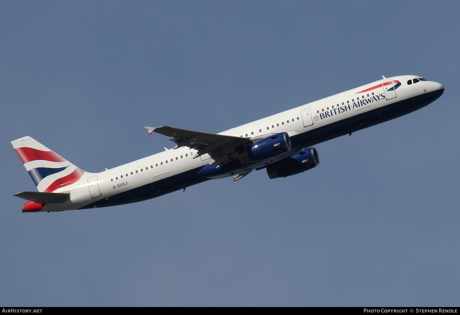 Aircraft Photo of G-EUXJ | Airbus A321-231 | British Airways | AirHistory.net #171679