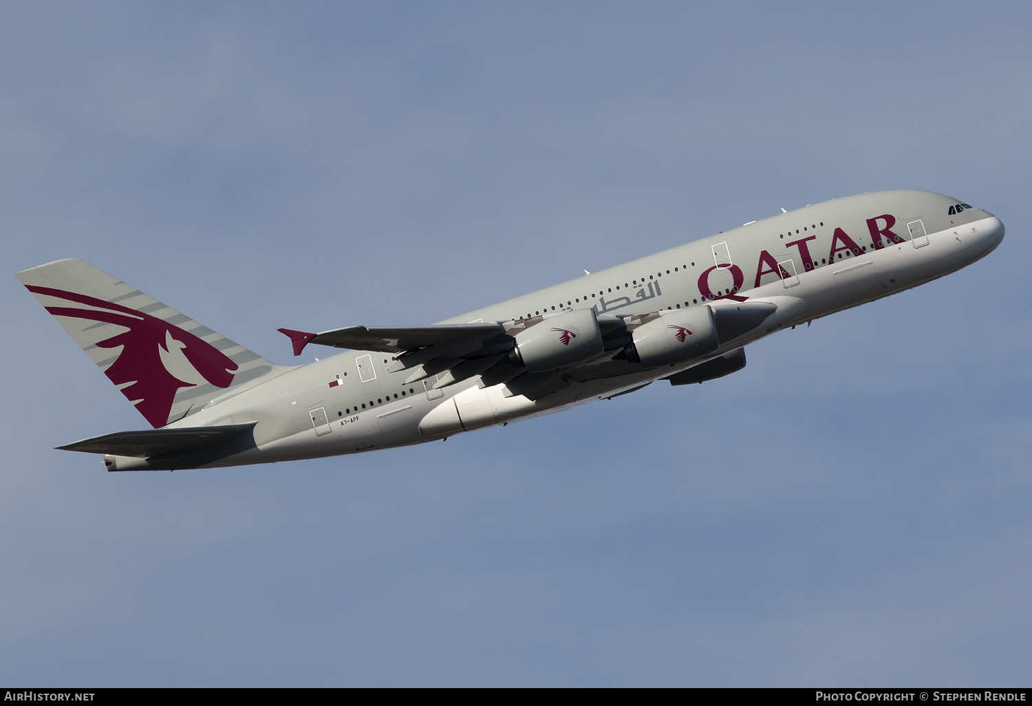 Aircraft Photo of A7-APF | Airbus A380-861 | Qatar Airways | AirHistory.net #171686
