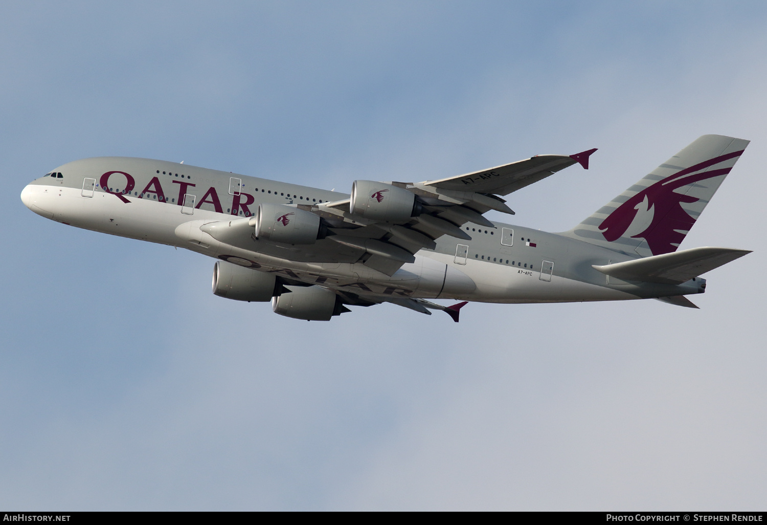 Aircraft Photo of A7-APC | Airbus A380-861 | Qatar Airways | AirHistory.net #171692