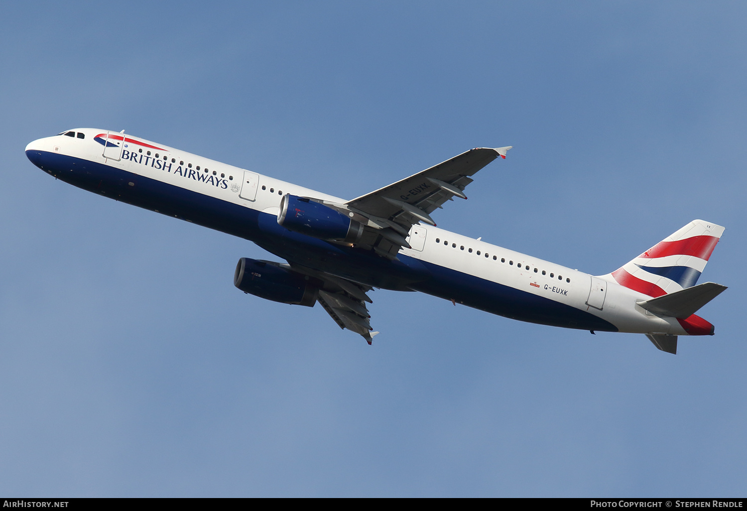 Aircraft Photo of G-EUXK | Airbus A321-231 | British Airways | AirHistory.net #171697
