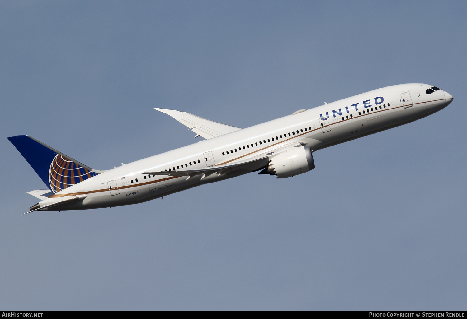 Aircraft Photo of N15969 | Boeing 787-9 Dreamliner | United Airlines | AirHistory.net #171701