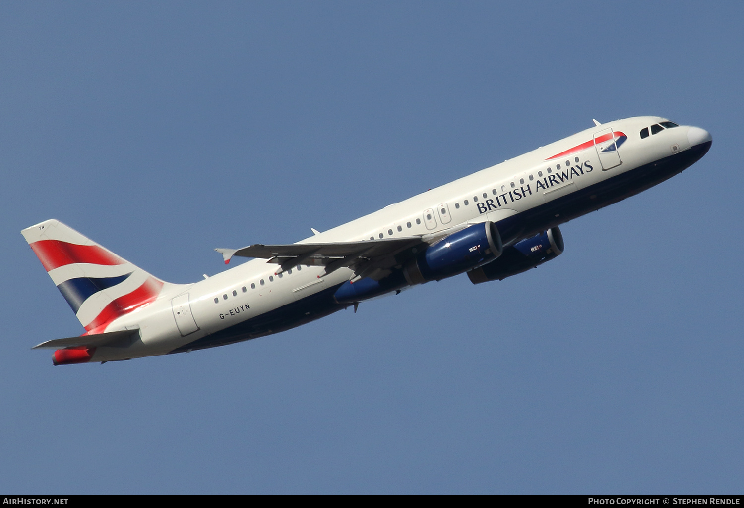 Aircraft Photo of G-EUYN | Airbus A320-232 | British Airways | AirHistory.net #171705